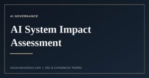 The AI system impact assessment explained