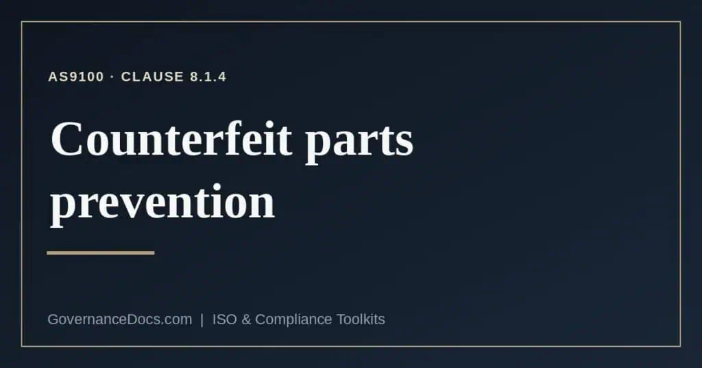 counterfeit parts explained