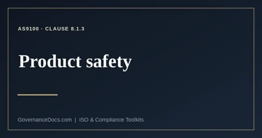 product safety explained