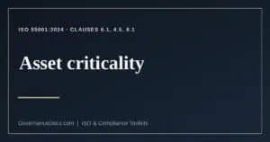 asset criticality explained