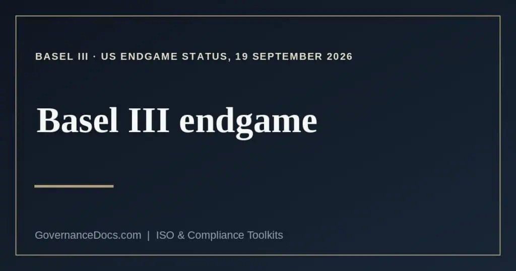 Basel III endgame explained