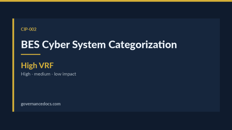 BES Cyber System categorization — BES Cyber System Categorization: A Complete CIP-002 Guide