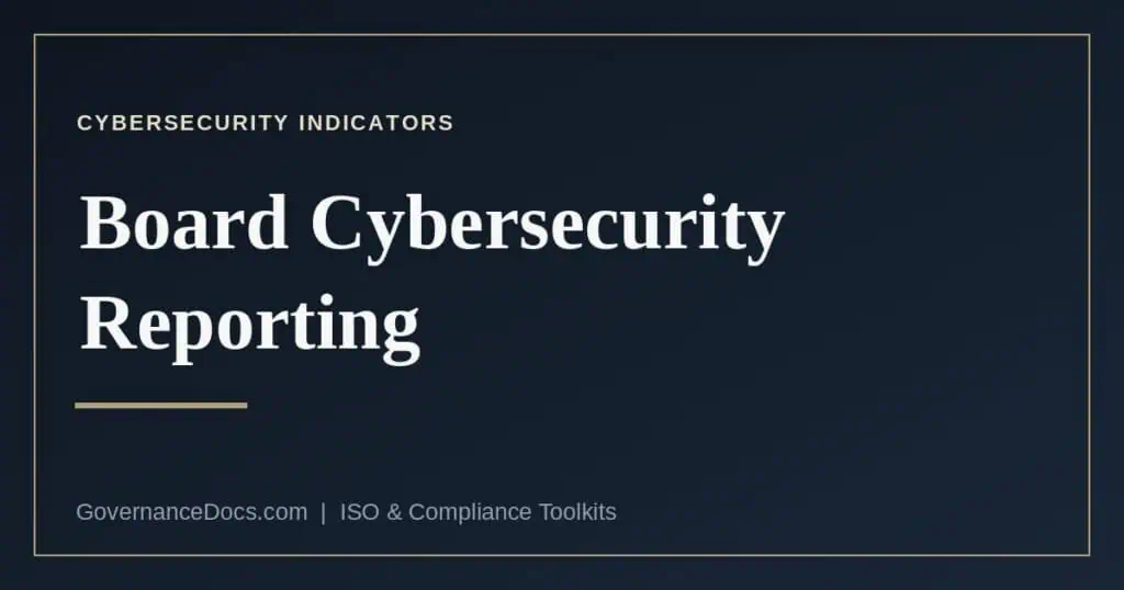 board cybersecurity reporting explained