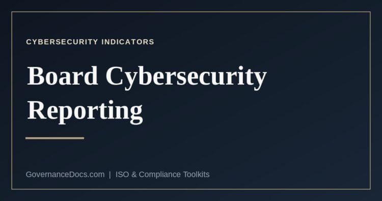 board cybersecurity reporting explained