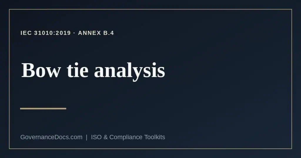 Bow Tie Analysis: The 6 Essential Elements Explained (2026)