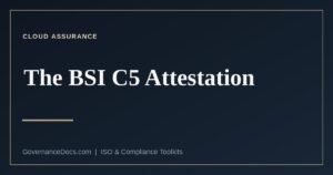 BSI C5 attestation type 1 and type 2 explained