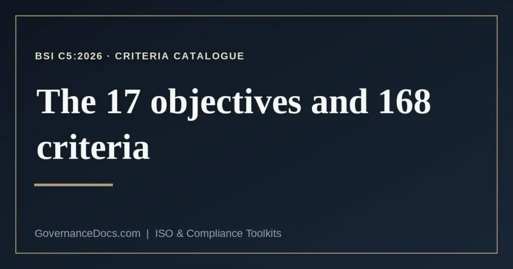 C5 criteria explained