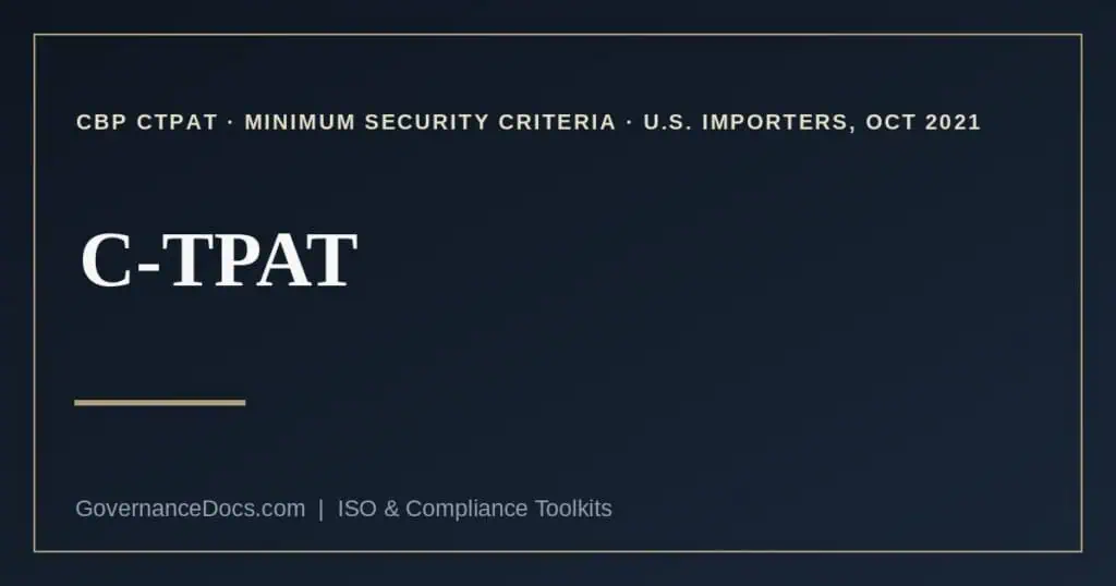 C-TPAT explained
