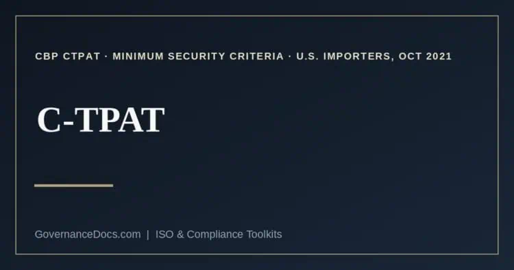 C-TPAT explained