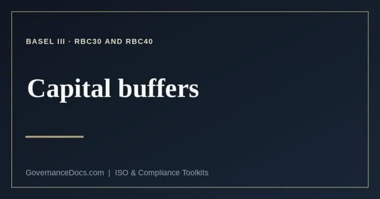 capital buffers explained