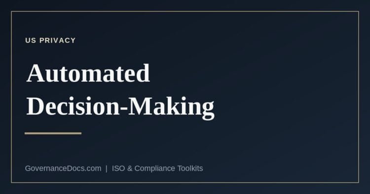 Automated decision-making technology under the CCPA
