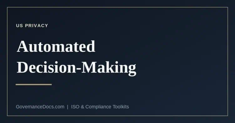 Automated decision-making technology under the CCPA