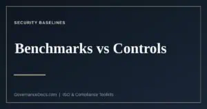 CIS Benchmarks compared with the CIS Controls
