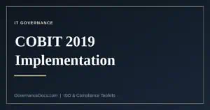 The COBIT 2019 implementation explained
