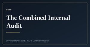 The combined internal audit explained