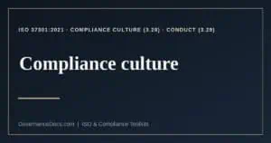 compliance culture explained