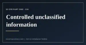controlled unclassified information explained