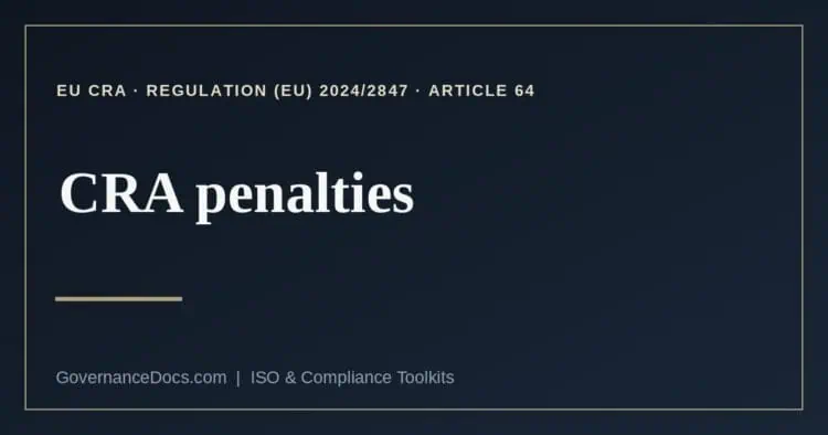 CRA penalties explained