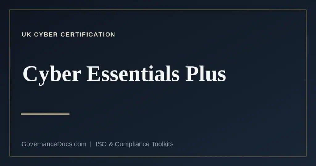 Cyber Essentials Plus audit guide for 2026