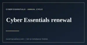 Cyber Essentials renewal explained