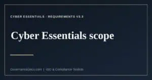 Cyber Essentials scope explained