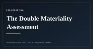 The double materiality assessment explained