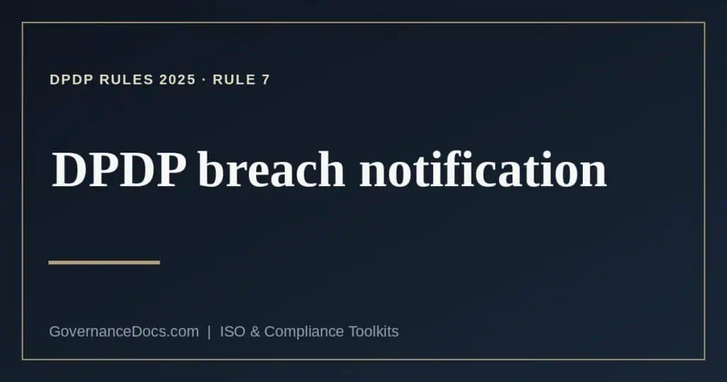 DPDP breach explained