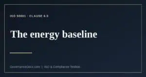 energy baseline explained
