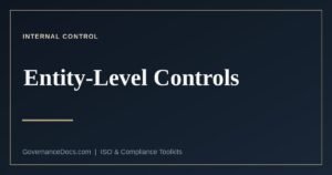 Entity-level controls explained