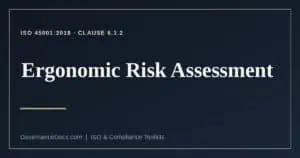 ergonomic risk assessment explained