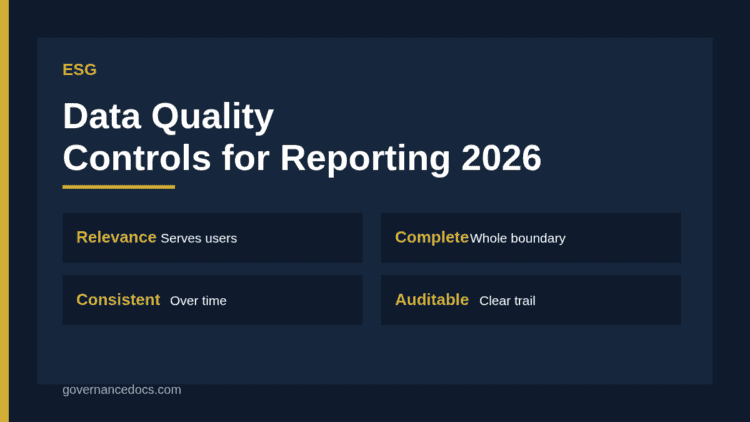 ESG data quality controls guide cover