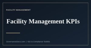 Facility management KPIs and what they measure