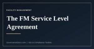 The facility management SLA explained