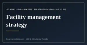facility management strategy explained