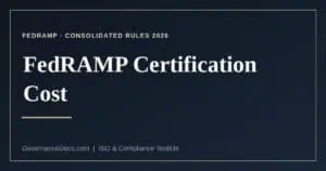 FedRAMP certification cost explained