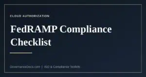 FedRAMP compliance checklist: Rev5 and 20x paths and key dates