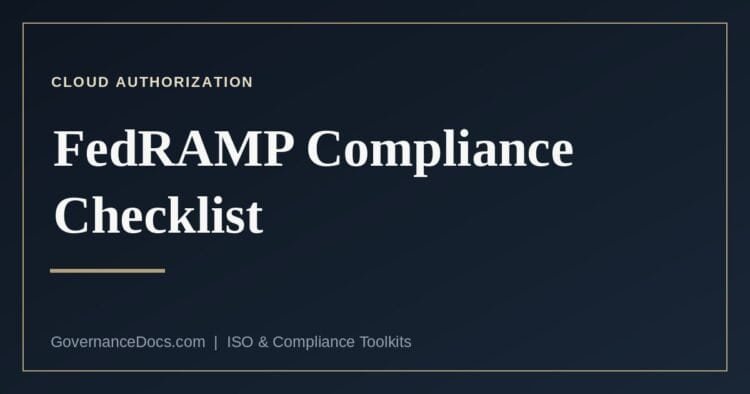 FedRAMP compliance checklist: Rev5 and 20x paths and key dates