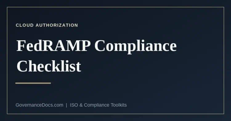 FedRAMP compliance checklist: Rev5 and 20x paths and key dates