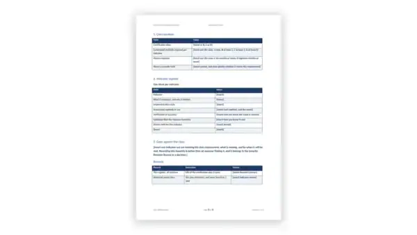 FedRAMP Toolkit sample: Key Security Indicators Register