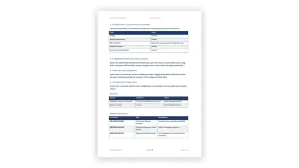 FedRAMP Toolkit sample: Secure Configuration Guide