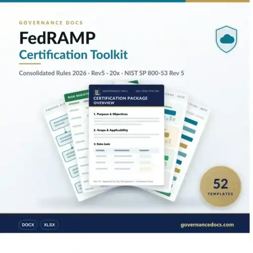 FedRAMP Toolkit - 52 templates for the FedRAMP Consolidated Rules 2026