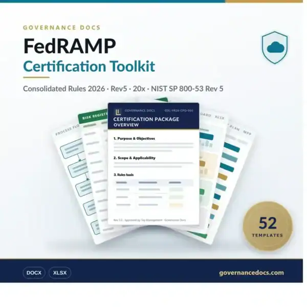 FedRAMP Toolkit - 52 templates for the FedRAMP Consolidated Rules 2026