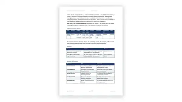 GENIUS Act Toolkit sample: GDL-GEN-FND-002 - Payment Stablecoin Classification Determination