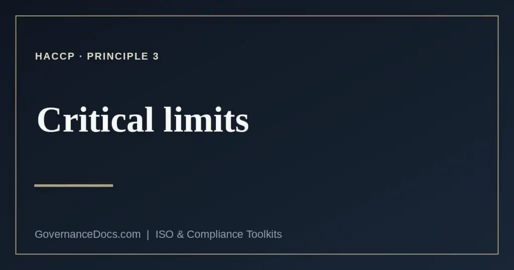 critical limits explained