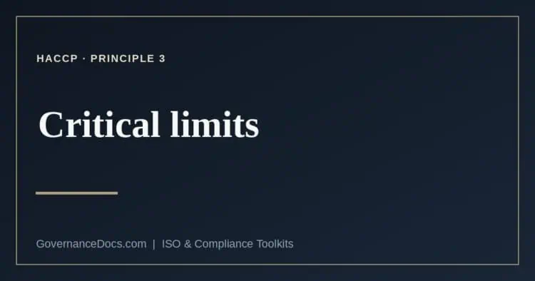critical limits explained