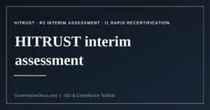 HITRUST interim assessment explained