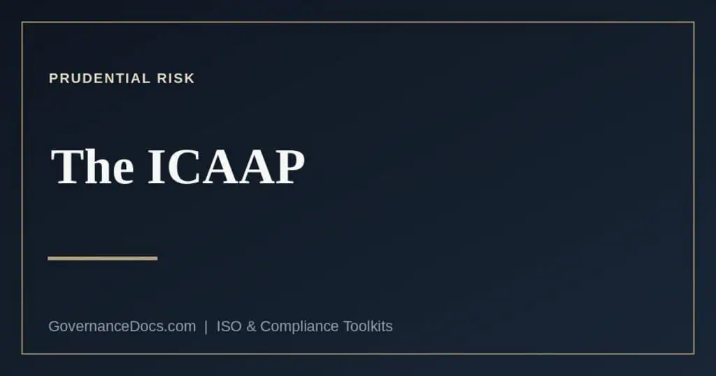The ICAAP explained