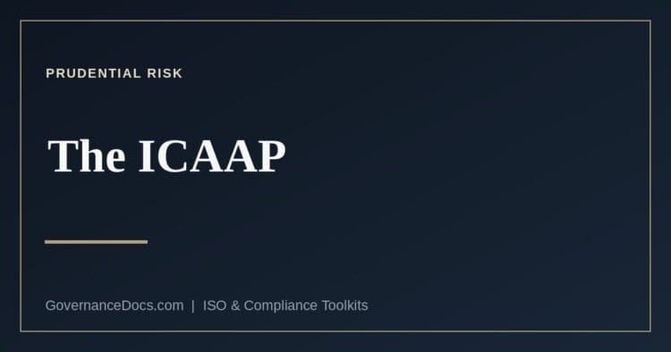 The ICAAP explained