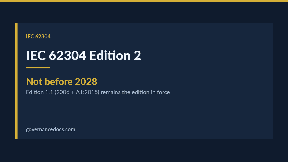 IEC 62304 Edition 2: Release Date, What Changes and What To Do Now (Clear 2026 Update) IEC 62304 Edition 2 explained