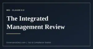 integrated management review explained